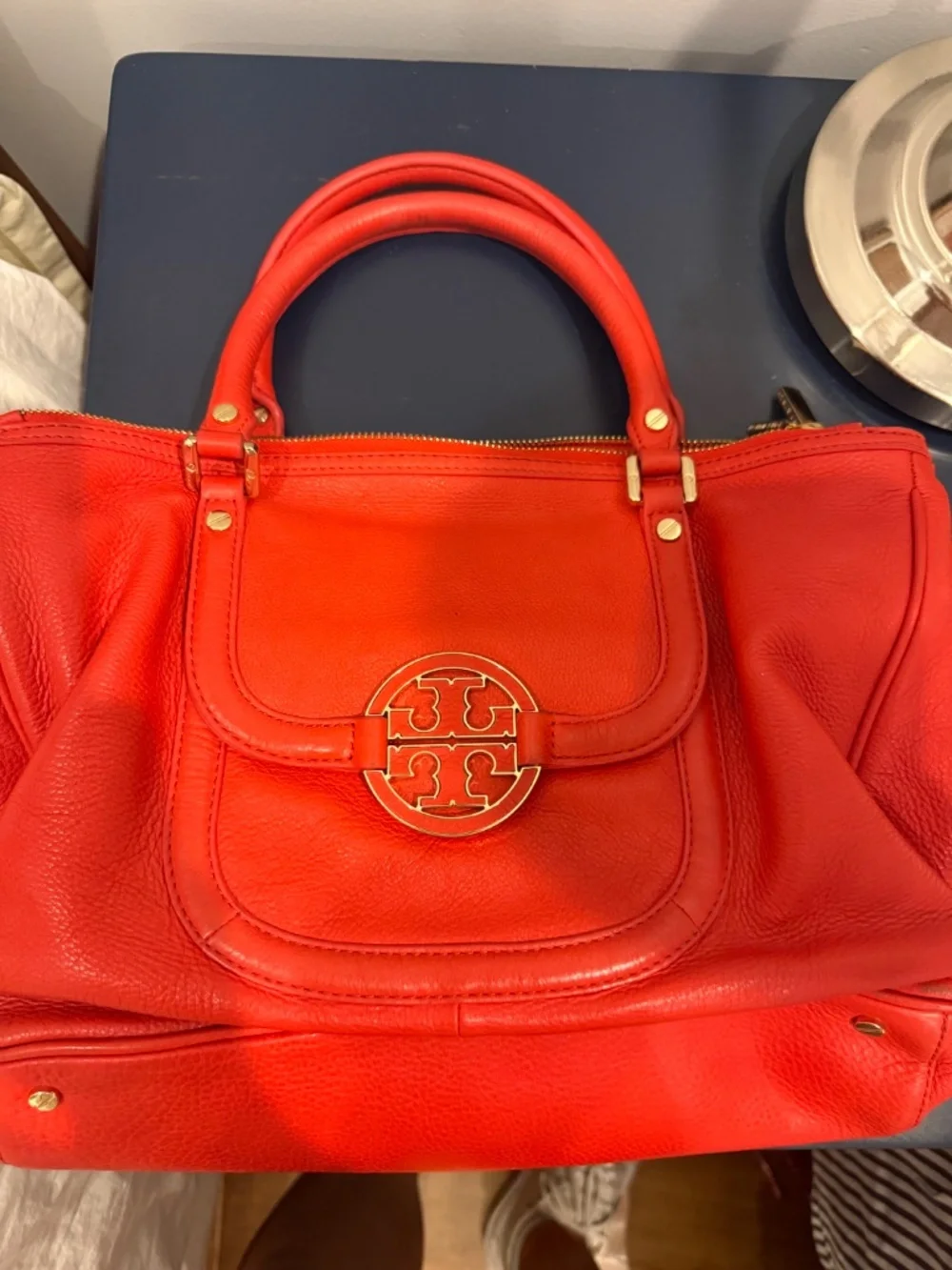 Tory Burch orange handbag